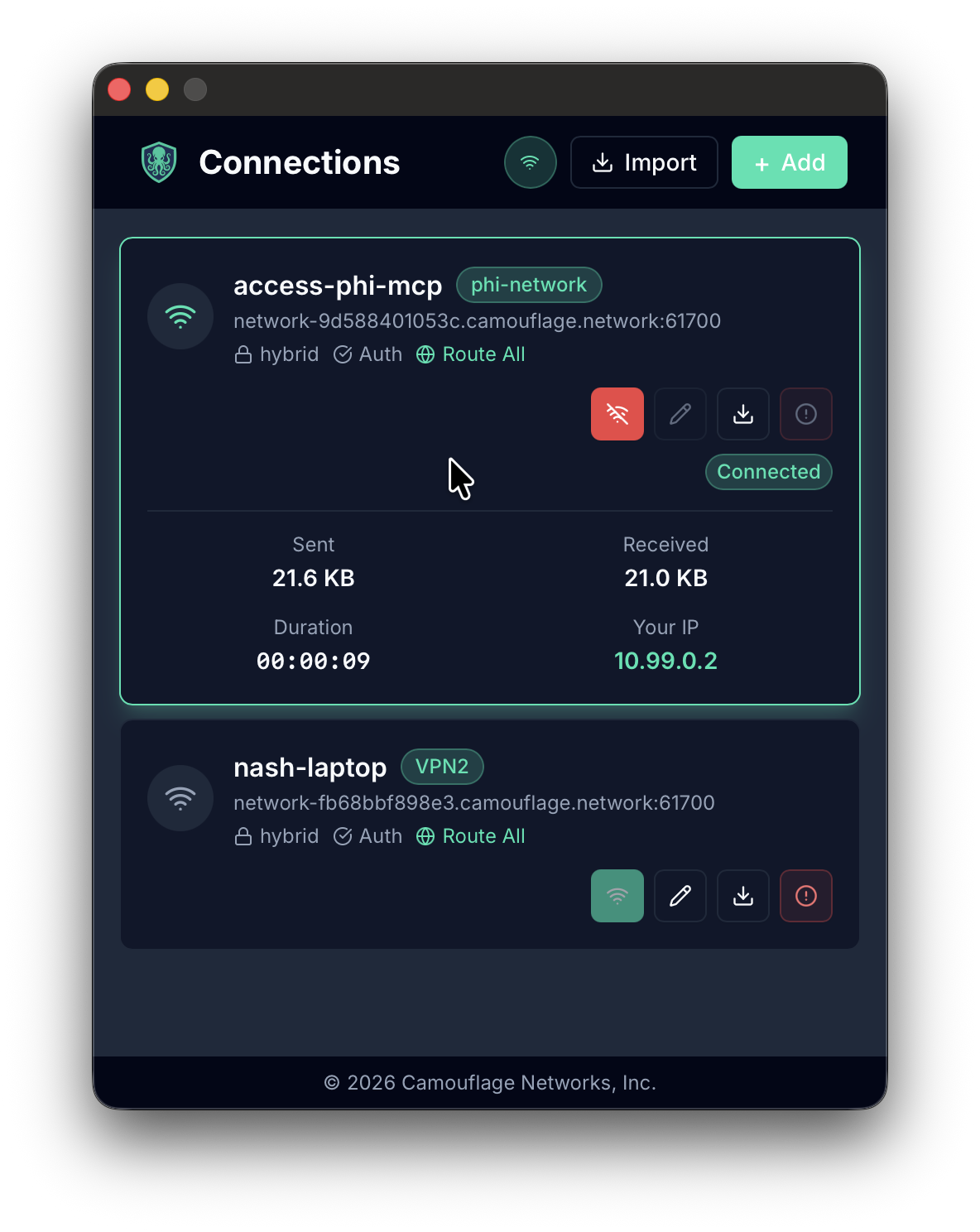 Silo Connected